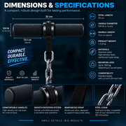 
WRISTTORQUE PRO wrist training bar from another angle